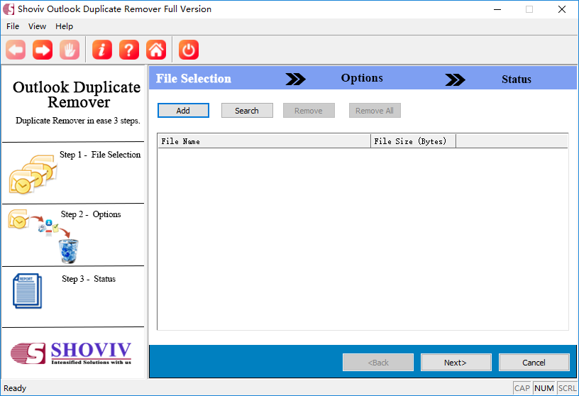 Shoviv Outlook Duplicate Remover