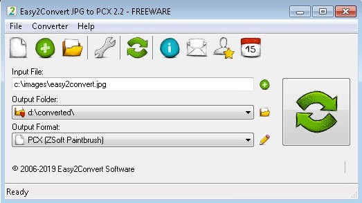 Easy2Convert JPG to PCX